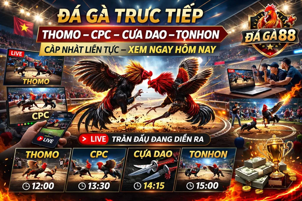 Đá gà trực tiếp